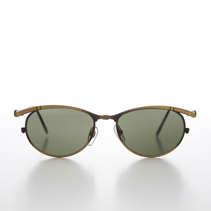 Delicate Metal Frame Vintage Sunglass - Samson