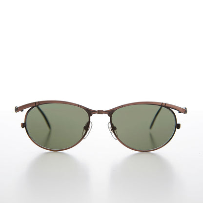 Delicate Metal Frame Vintage Sunglasses - Samson