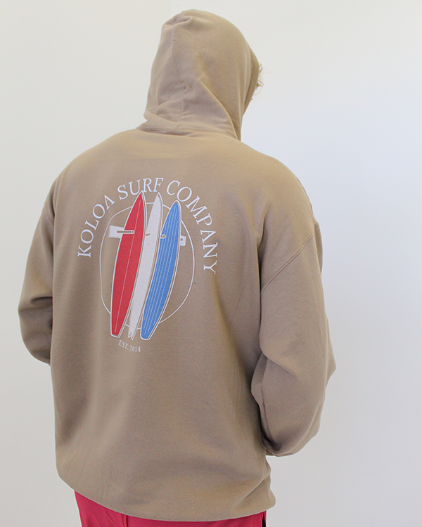 Koloa Surfboard Stack Hoodie