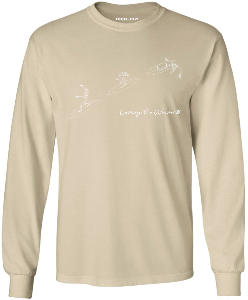 Koloa Surfing Skeletons Long Sleeve T-Shirt