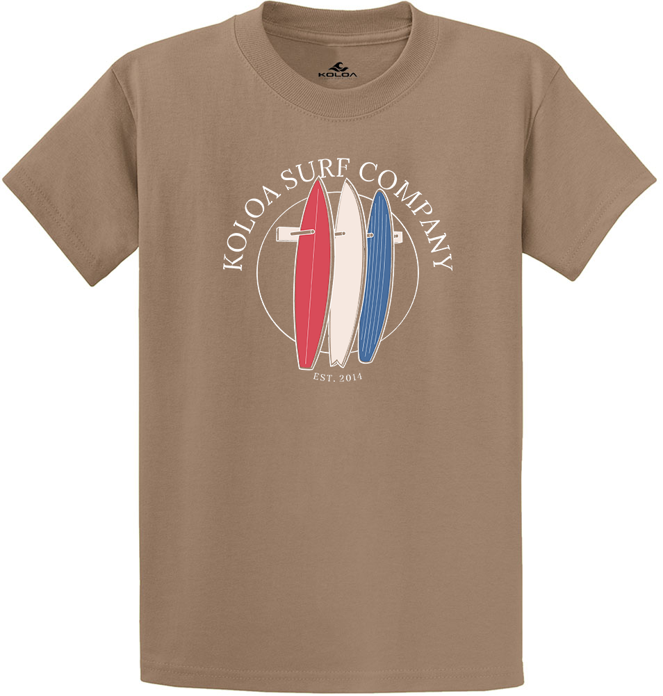 Koloa Surfboard Stack Heavyweight T-Shirt