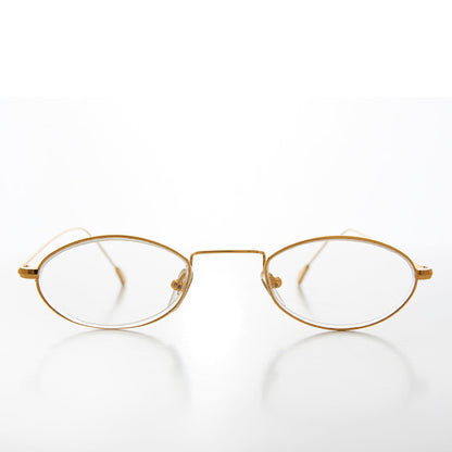 Ultra Lightweight Gold Reading Glasses - Sappho