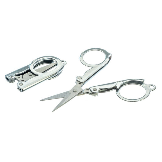 Folding Scissors, 3-1/2" (2"Â folded), Stainless Steel