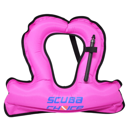 Scuba Choice Purple Kids Children Youth Snorkel Vest, with Name Box