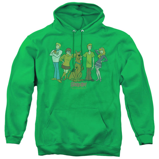 Scooby Doo Scooby Gang Mens Hoodie Kelly Green Officially Licensed