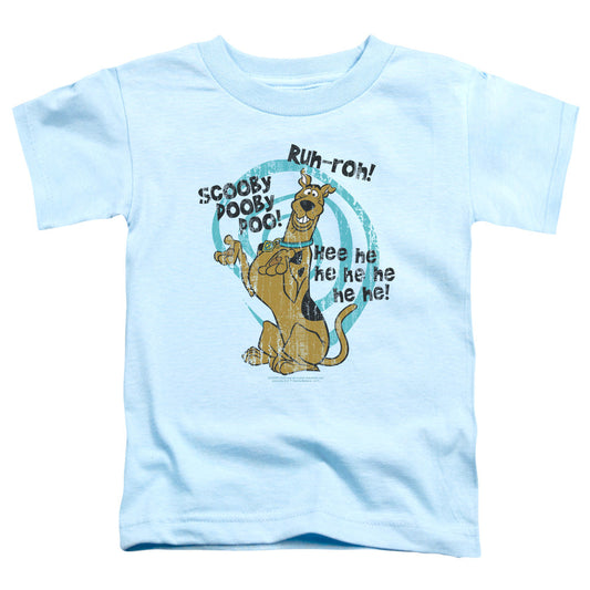 Scooby Doo Quoted Toddler Kids Youth T Shirt Light Blue Officially Licensed