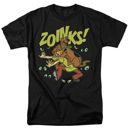 Scooby Doo Zoinks Mens T Shirt Royal Officially Licensed