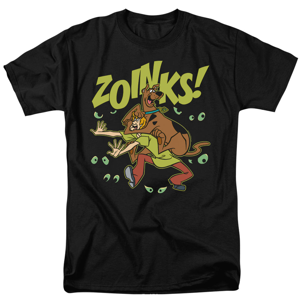 Scooby Doo Zoinks Mens T Shirt Hunter Green Officially Licensed