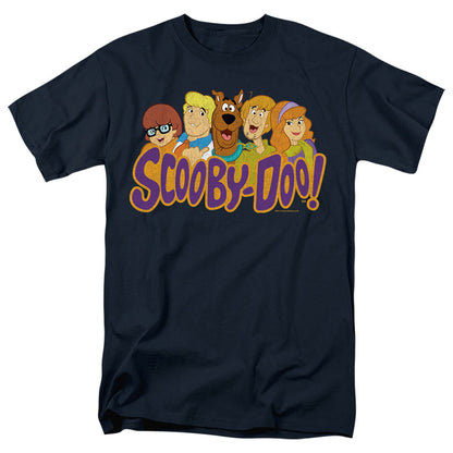 Scooby Doo! Scooby Gang Mens T Shirt Navy Officially Licensed