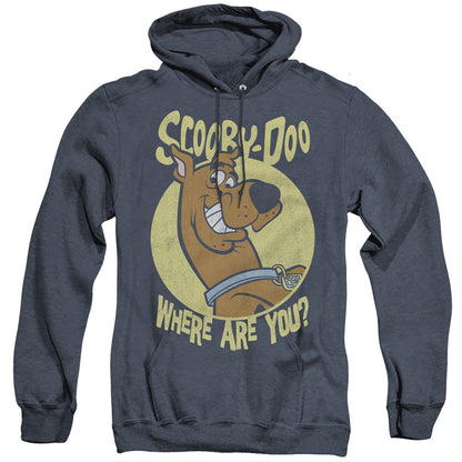 Scooby Doo Where Are You Heather Mens Hoodie Navy Officially Licensed