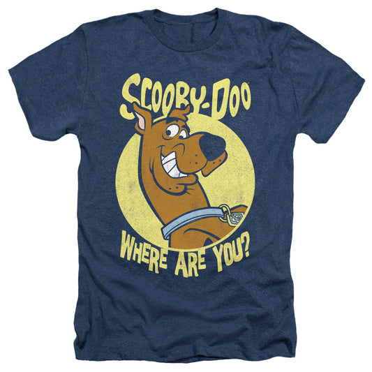 Scooby Doo Where Are You Heather Mens T Shirt Navy Blue Officially Licensed