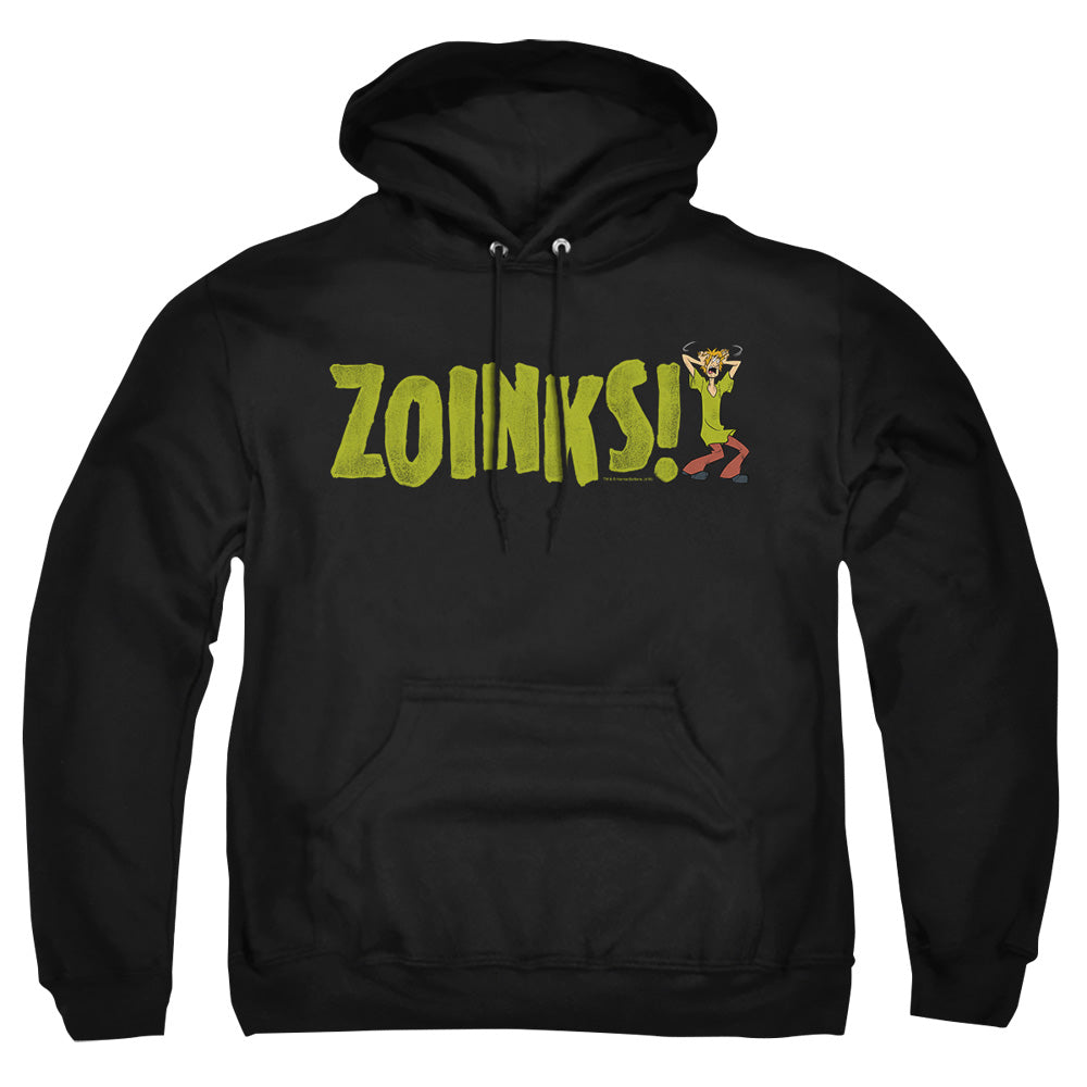 Scooby Doo Zoinks Mens Hoodie Black Officially Licensed
