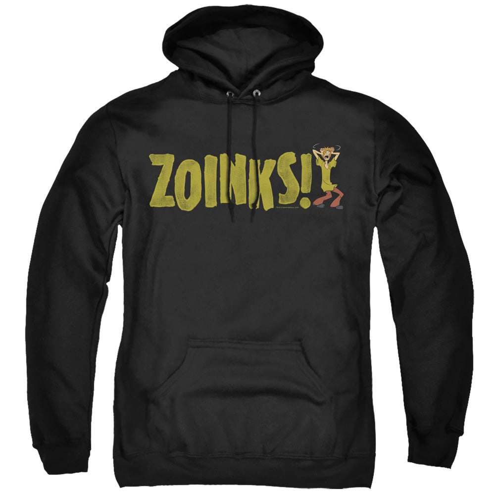 Scooby Doo Zoinks Mens Hoodie Black Officially Licensed