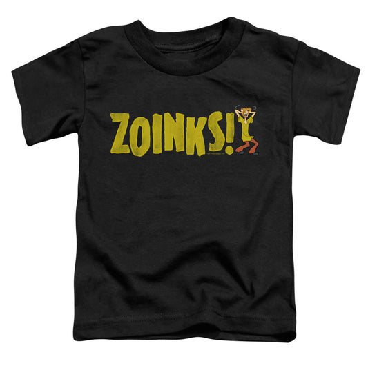 Scooby Doo Zoinks Toddler Kids Youth T Shirt Black Officially Licensed