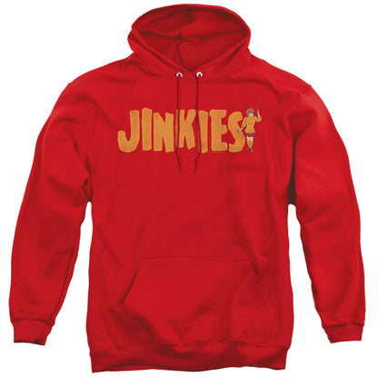 Scooby Doo Jinkies Mens Hoodie Red Officially Licensed