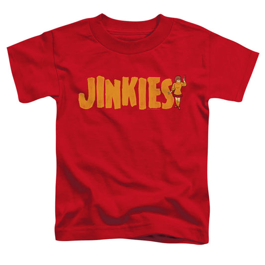 Scooby Doo Jinkies Toddler Kids Youth T Shirt Red Officially Licensed