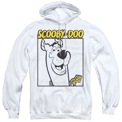 Scooby Doo Scooby Square Mens Hoodie White Officially Licensed