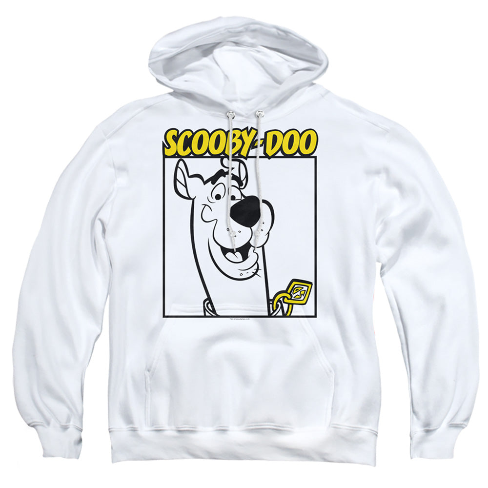 Scooby Doo Scooby Square Mens Hoodie White Officially Licensed