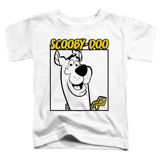 Scooby Doo Scooby Square Toddler Kids Youth T Shirt White Officially Licensed