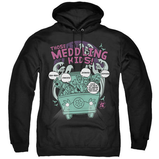 Scooby Doo Meddling Since 1969 Mens Hoodie Black Officially Licensed