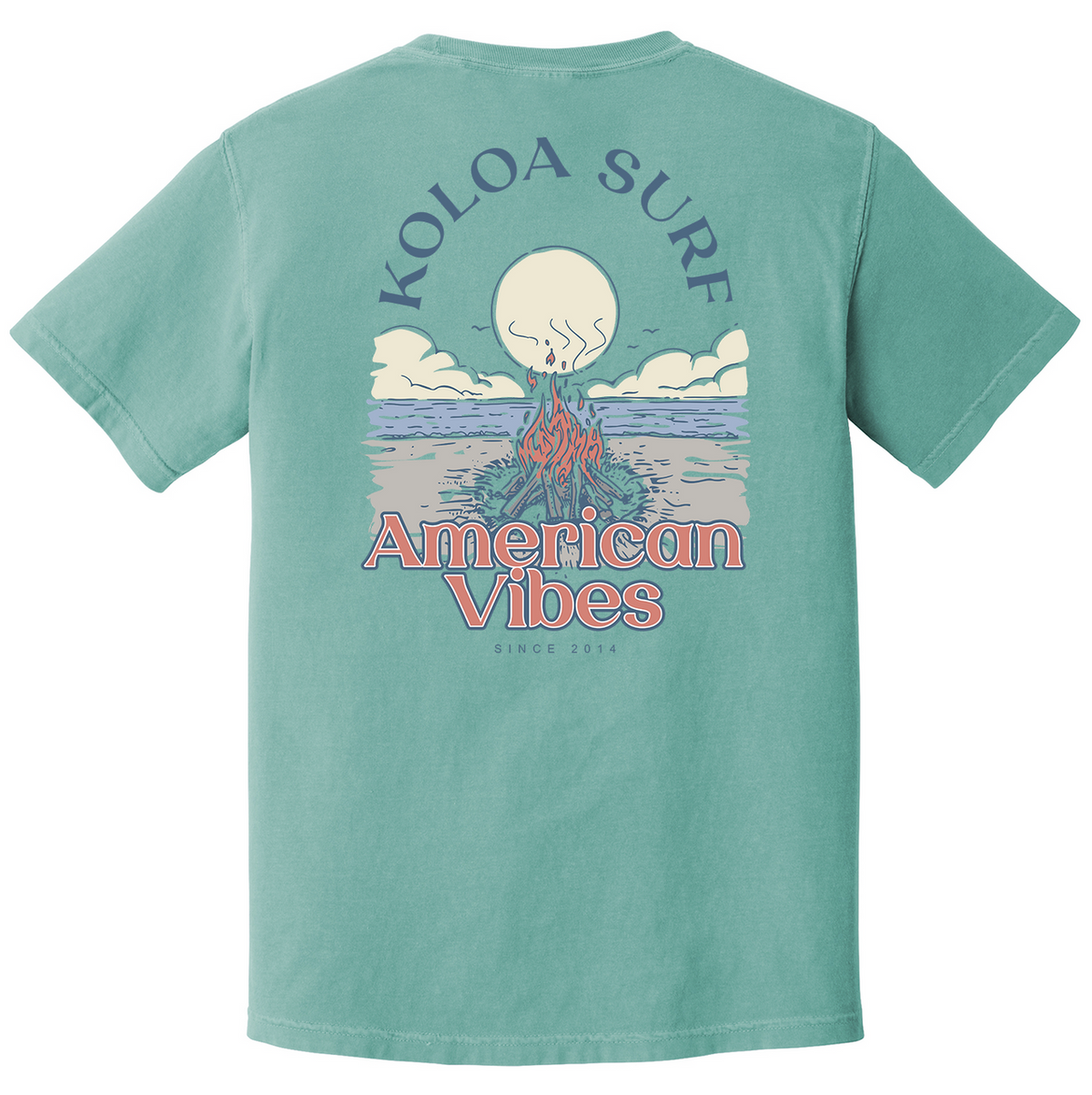 Koloa Bonfire Pigment Dyed T-Shirt