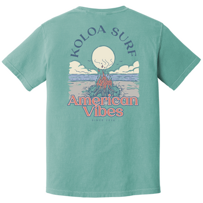 Koloa Bonfire Pigment Dyed T-Shirt