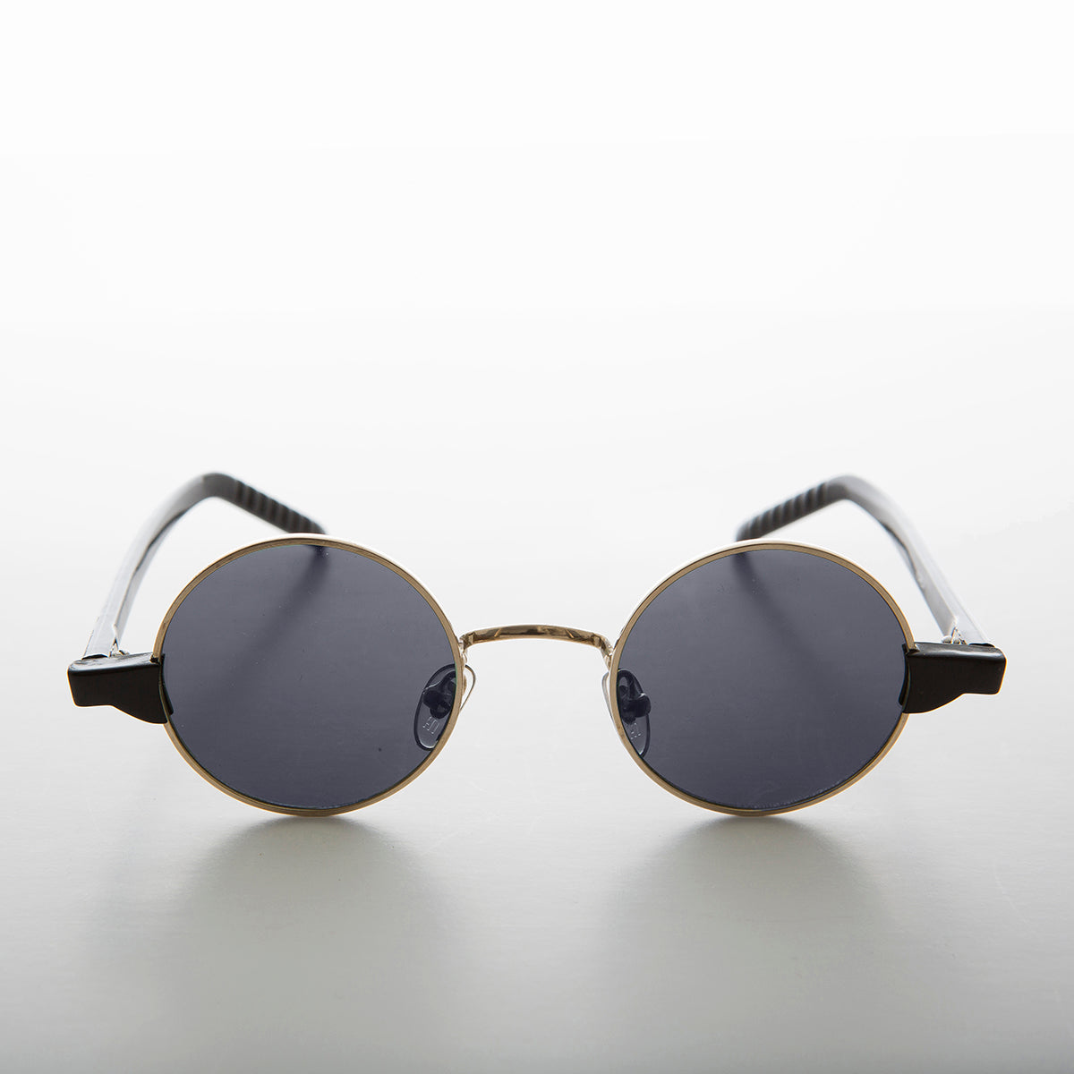 Round Hippie Spectacle Vintage Sunglass - Sean