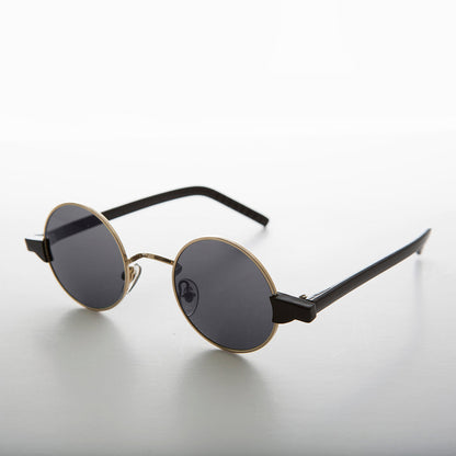 Round Hippie Spectacle Vintage Sunglass - Sean
