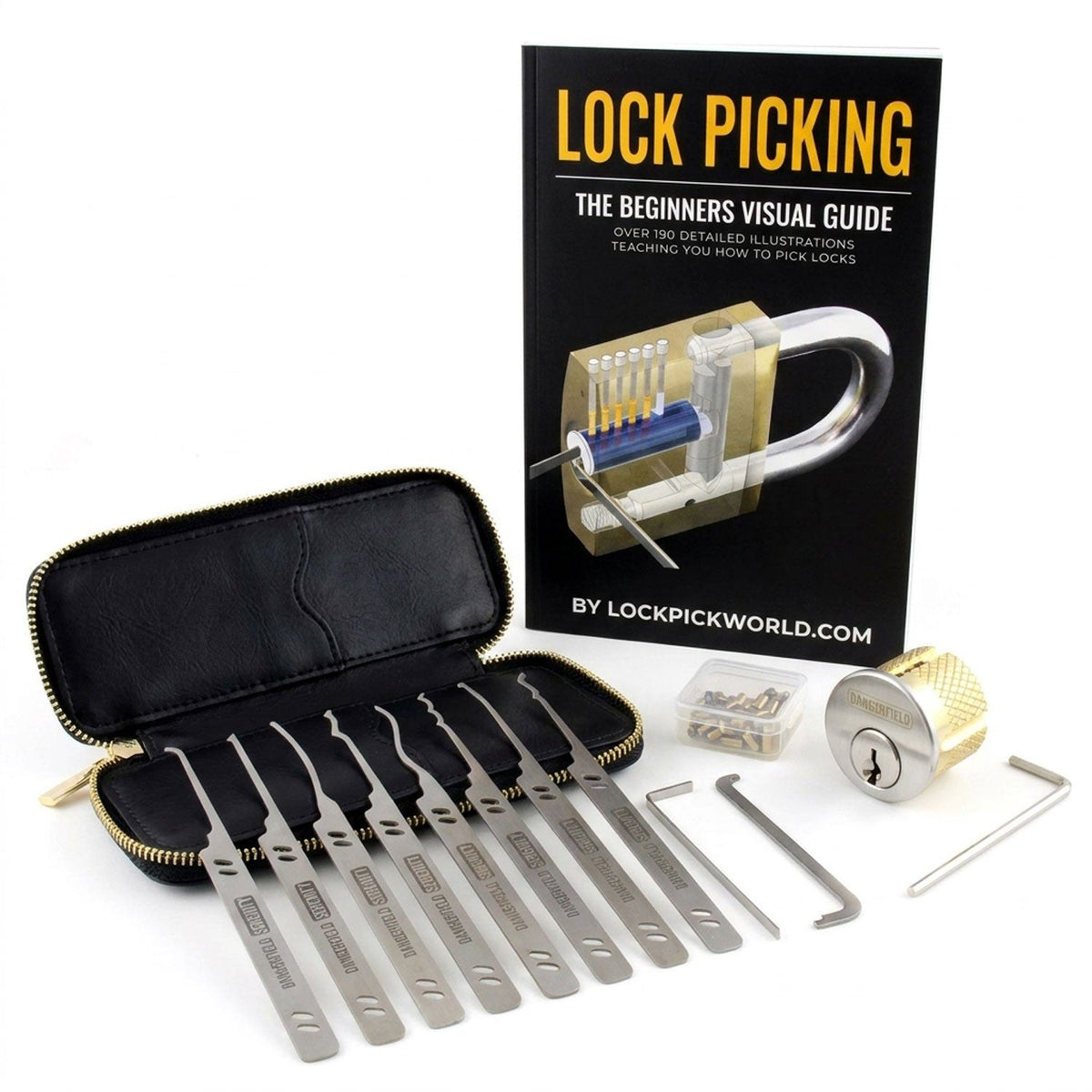 Dangerfield Serenity Lock Pick Set - Core Lock Picks and Tensioners for all pickers