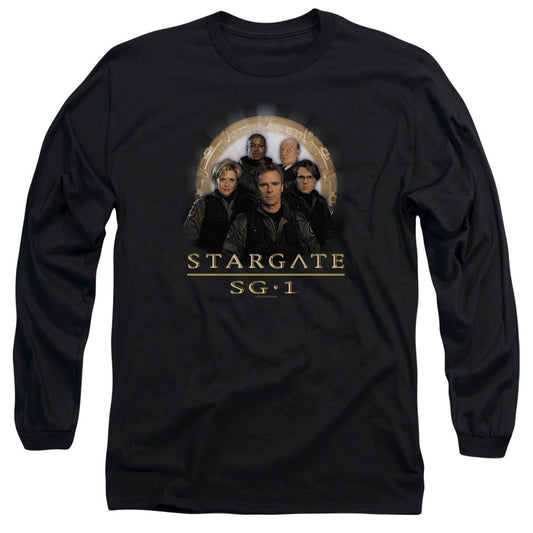 Sg1 Sg1 Team Mens Long Sleeve Shirt Black Officially Licensed