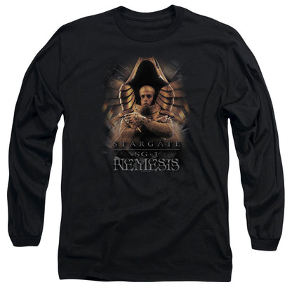 Sg1 Nemesis Mens Long Sleeve Shirt Black Officially Licensed