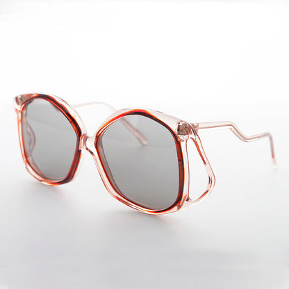 Oversized Polarized Women's 80s Sunglass - Big Sharon