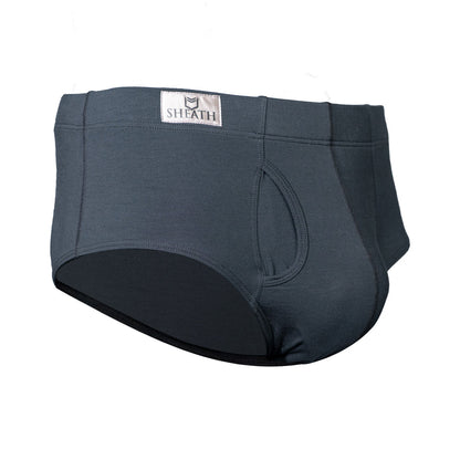 SHEATH Men's Dual Pouch American Briefs