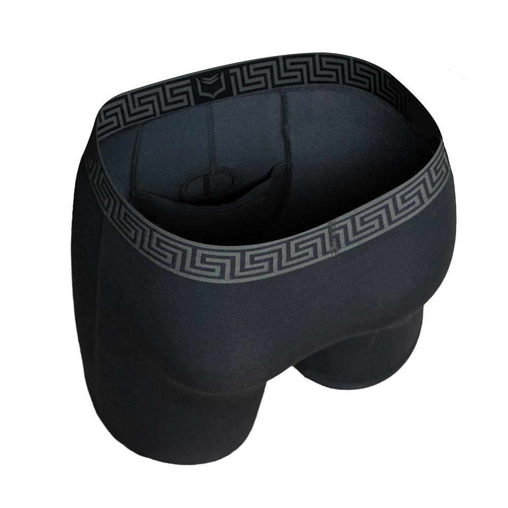 V Bamboo AirFlow 8" Boxer Brief - Zen Pouch™ Duo