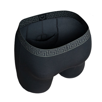 V Bamboo AirFlow 8" Boxer Brief - Zen Pouch™ Duo