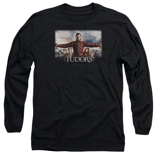 Tudors The Final Seduction Mens Long Sleeve Shirt Black Officially Licensed