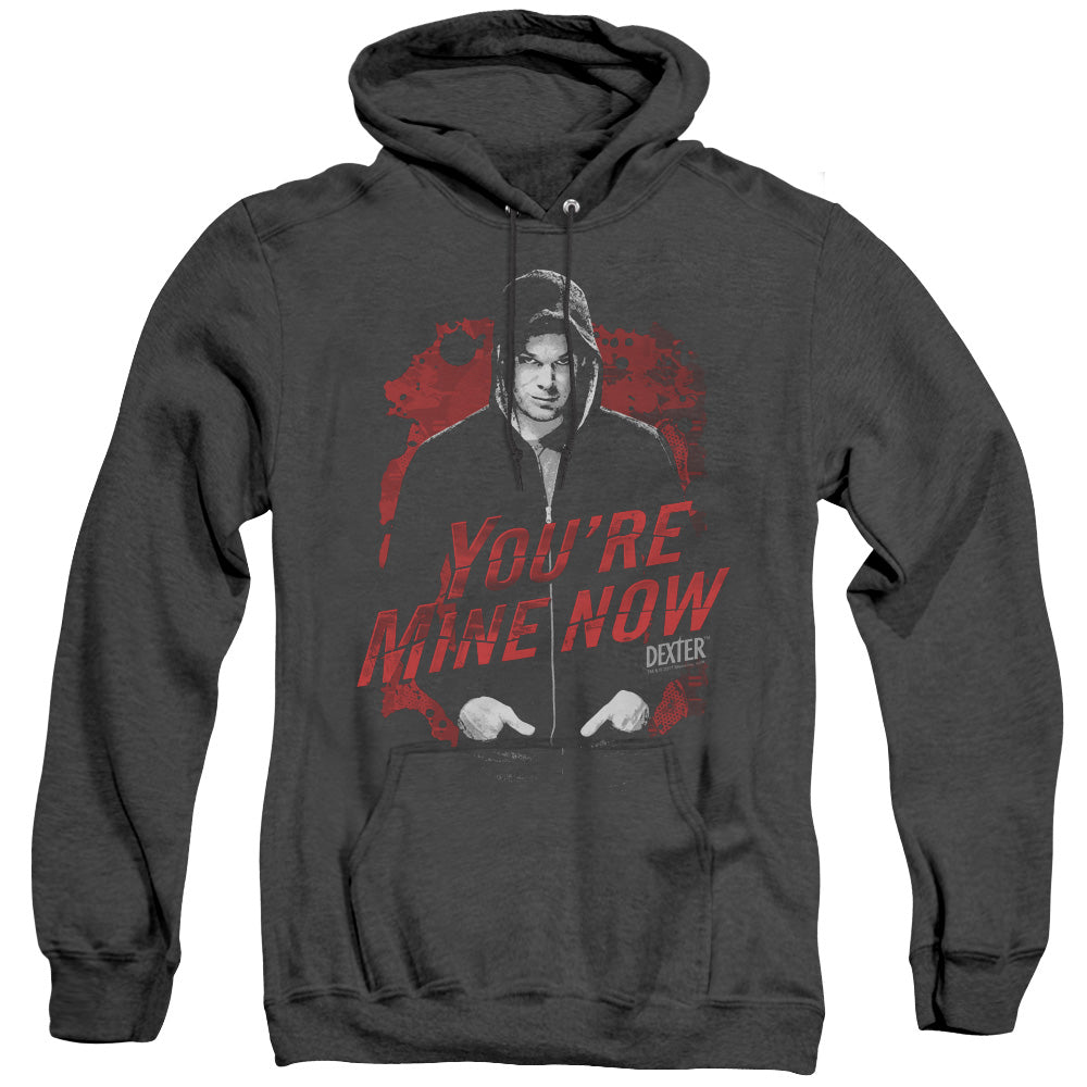 Dexter Dark Passenger Mens Heather Hoodie Black Officially Licensed