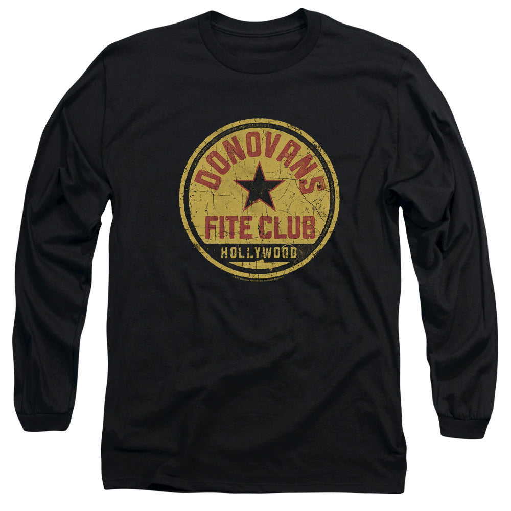 Ray Donovan Fite Club Mens Long Sleeve Shirt Black Officially Licensed