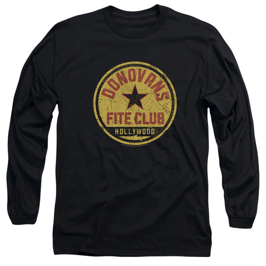 Ray Donovan Fite Club Mens Long Sleeve Shirt Black Officially Licensed