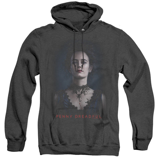 Penny Dreadful Vanessa Mens Heather Hoodie Black Officially Licensed