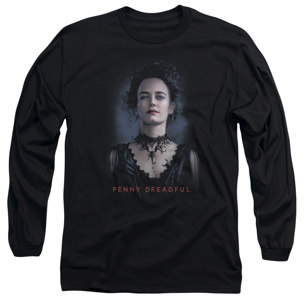 Penny Dreadful Vanessa Mens Long Sleeve Shirt Black Officially Licensed