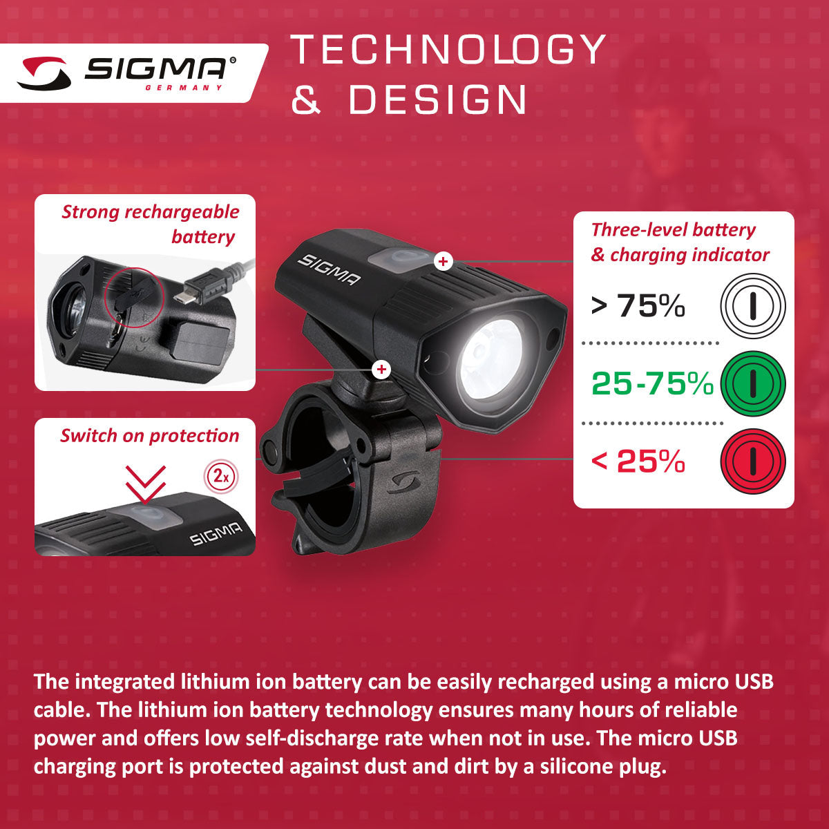 SIGMA Light - BUSTER 100, Power Light w/ optional NUGGET II Flash