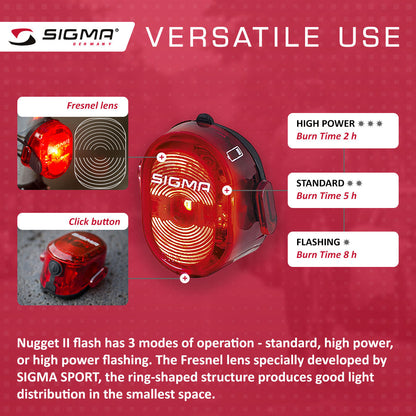 SIGMA Light - BUSTER 100, Power Light w/ optional NUGGET II Flash