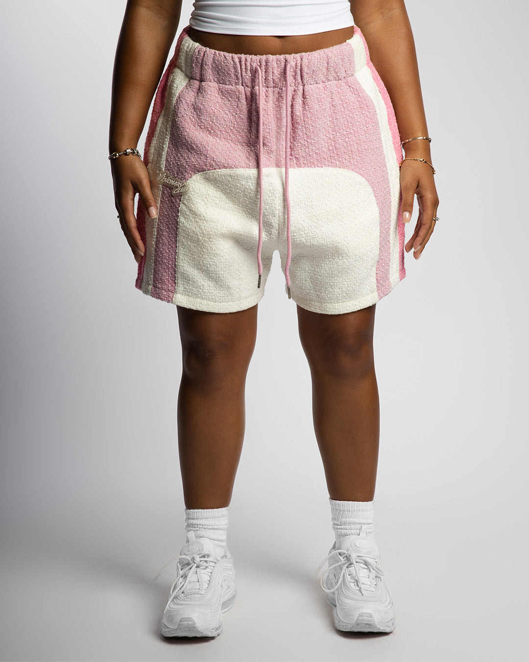 "RADIANT AURA" V2 SHORTS (STRAWBERRY SWIRL)