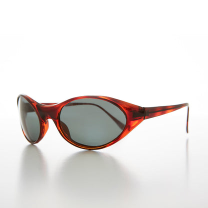 Bug Eye Goggle Wrap Vintage Sunglass - Skip