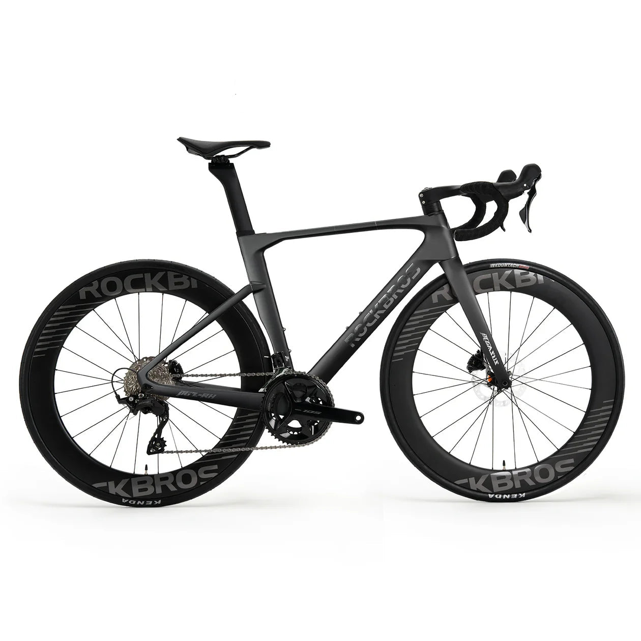 PGZ - Carbon Fiber Road Bike –  Black/White