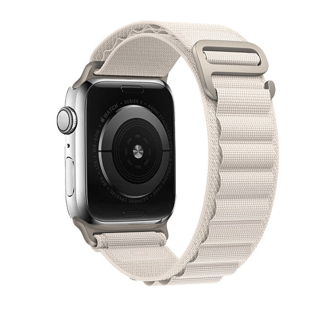 Stretch Alpine Loop Band for Apple Watch – Nylon D-Hook Strap