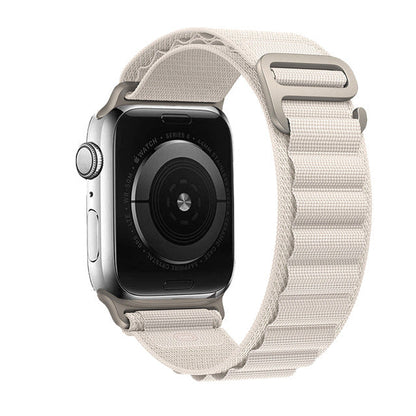 Stretch Alpine Loop Band for Apple Watch – Nylon D-Hook Strap
