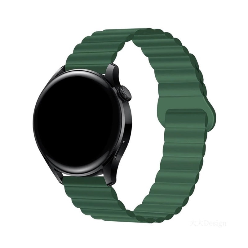 Silicone Magnetic Strap, Universal For Samsung Watch6, 20/22mm Watch Strap