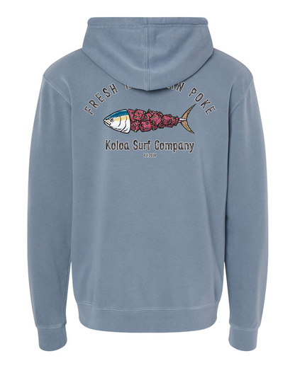 Koloa Poke Pigment-Dyed Hoodie